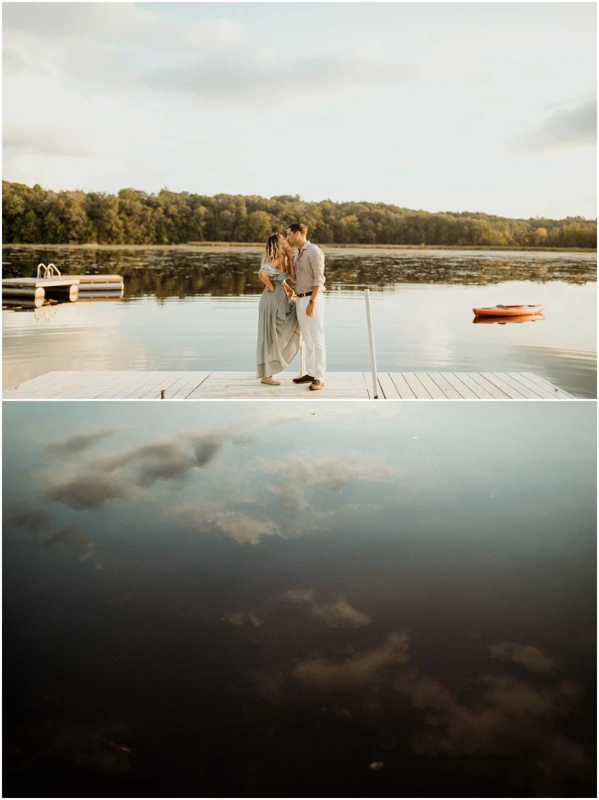 The dock at Camp Wandawega